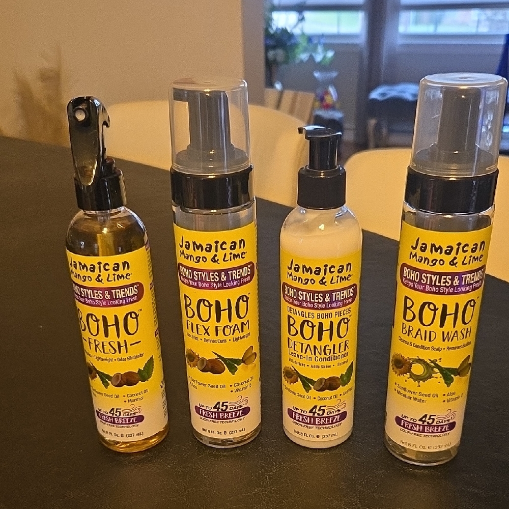 Boho Hair Care Set - Yellow⭐️ 💜  ⭐️NEW